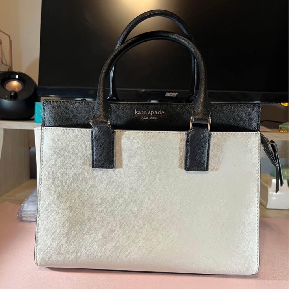 Kate Spade Black and White Satchel